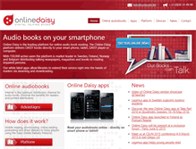 Tablet Screenshot of online-daisy.com